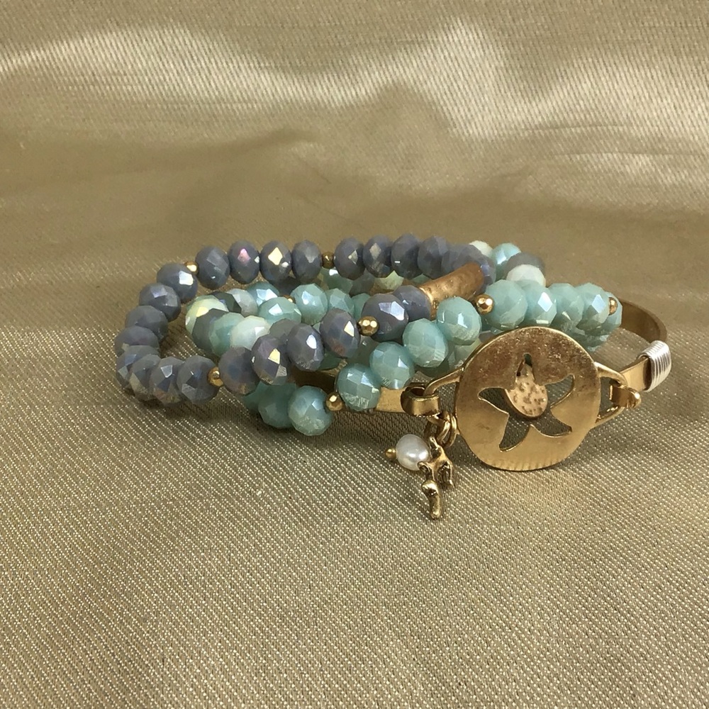 Faceted Bracelet set